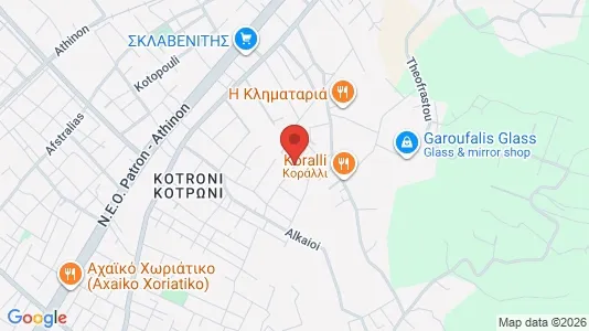 Bedrijfsruimtes te koop i Patras - kort over placeringen