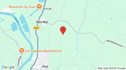 Butikklokaler til leie i Olst-Wijhe - kort over placeringen