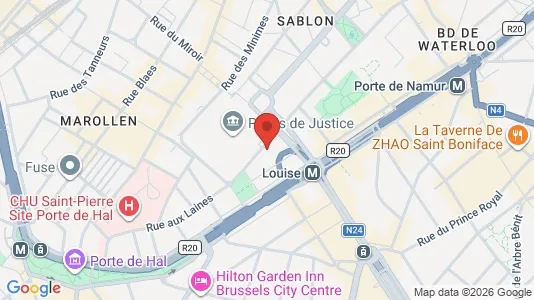 Espacios de coworking En alquiler i Stad Brussel - Foto de Google Street View