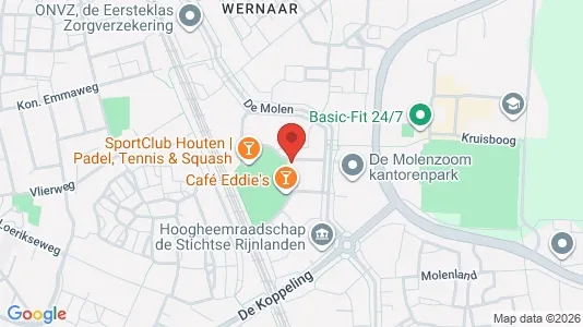 Lokaler til leie i Houten - kort over placeringen