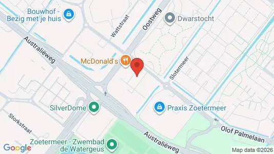 Liikekiinteistöt Vuokrattavana i Zoetermeer - Kuva Google Street Viewstä