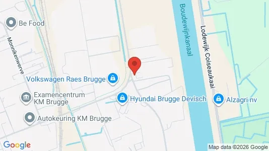 Warehouses for rent i Brugge - Photo from Google Street View