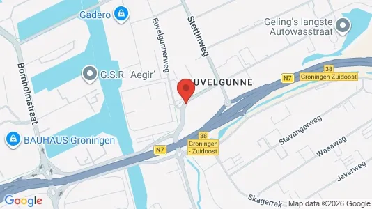 Commercial properties for rent i Groningen - Photo from Google Street View