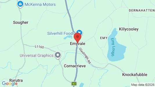 Lokaler til leje i Emyvale - Foto fra Google Street View
