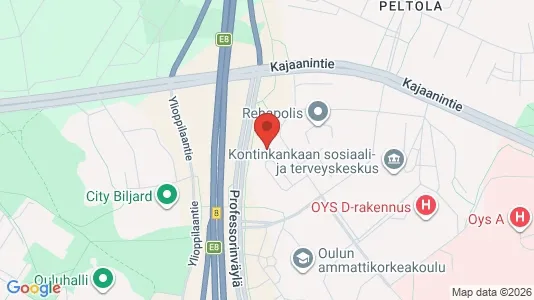 Kontorlokaler til leje i Oulu - Foto fra Google Street View