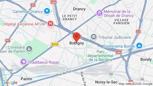 Lokaler til leie i Bobigny – Bilde fra Google Street View