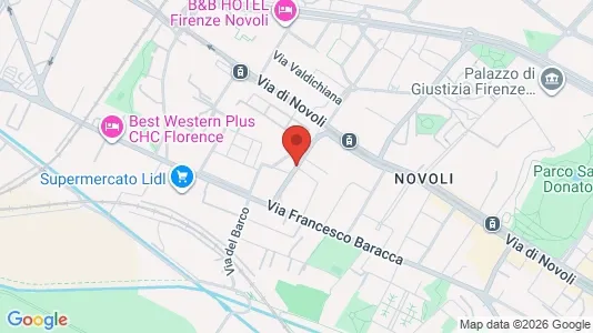 Liikekiinteistöt Myynnissä i Firenze - Kuva Google Street Viewstä