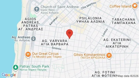 Lager zum Kauf i Patras – Foto von Google Street View