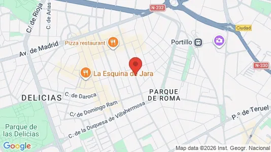 Lokaler til leie i Zaragoza – Bilde fra Google Street View