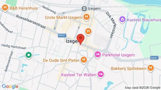 Büros zum Kauf i Izegem – Foto von Google Street View