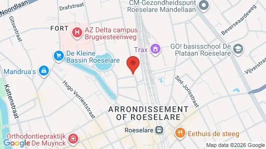 Lokaler til leie i Roeselare – Bilde fra Google Street View