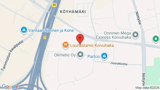 Verkstedhaller til leie i Vantaa – Bilde fra Google Street View