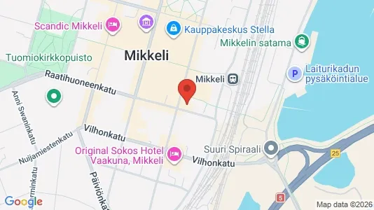Gewerbeflächen zur Miete i Mikkeli – Foto von Google Street View