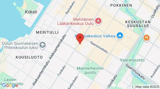Kantorruimte te huur i Oulu - Foto uit Google Street View