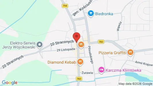 Bedrijfsruimtes te huur i Olkuski - kort over placeringen
