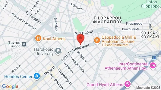 Bedrijfsruimtes te huur i Kallithea - Foto uit Google Street View