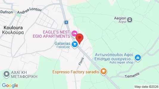 Lokaler til leje i Aigialeia - Foto fra Google Street View