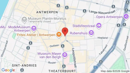 Lokaler til leie i Stad Antwerp – Bilde fra Google Street View