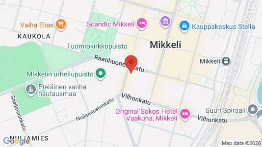 Kontorlokaler til leje i Mikkeli - Foto fra Google Street View