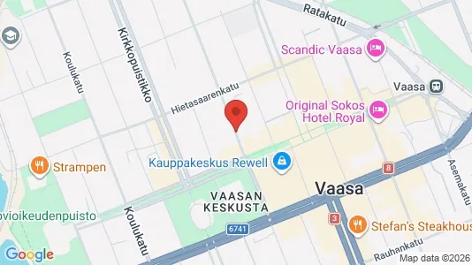 Büros zur Miete i Vaasa – Foto von Google Street View
