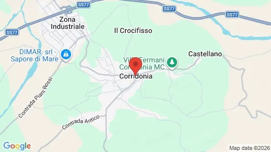 Liikekiinteistöt Vuokrattavana i Corridonia - Kuva Google Street Viewstä