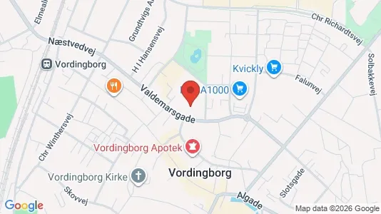 Företagslokaler till salu i Vordingborg – Foto från Google Street View