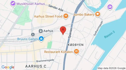 Kontorer til leie i Aarhus C – Bilde fra Google Street View
