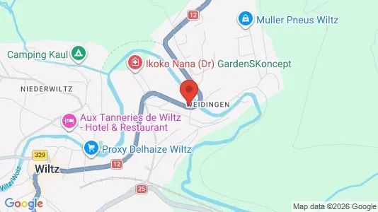 Kontorlokaler til leje i Wiltz - Foto fra Google Street View