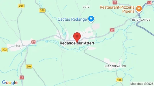 Winkels te huur i Redange - Foto uit Google Street View