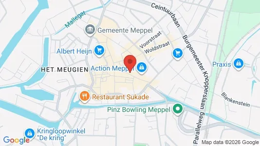 Gewerbeflächen zur Miete i Meppel – Foto von Google Street View