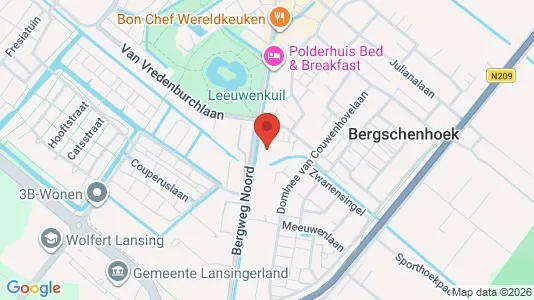 Kontorlokaler til leje i Lansingerland - kort over placeringen