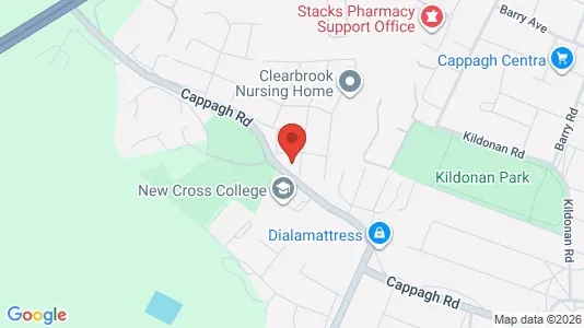 Commercial properties for sale i Dublin 11 - kort over placeringen