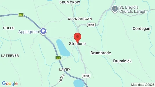 Kantorruimte te huur i Stradone - Foto uit Google Street View