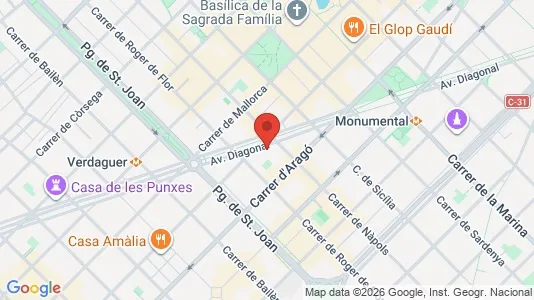 Kantorruimte te huur i Barcelona Eixample - Foto uit Google Street View