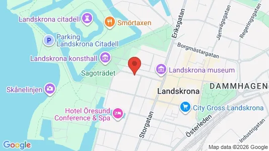 Büros zur Miete i Landskrona - kort over placeringen
