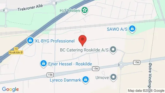 Kontorlokaler til leje i Roskilde - Foto fra Google Street View