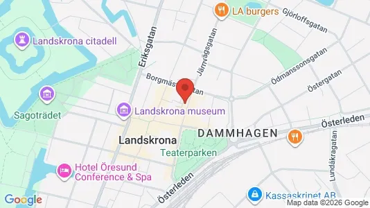 Büros zur Miete i Landskrona – Foto von Google Street View