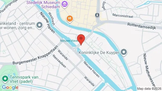 Kontorlokaler til leje i Schiedam - Foto fra Google Street View