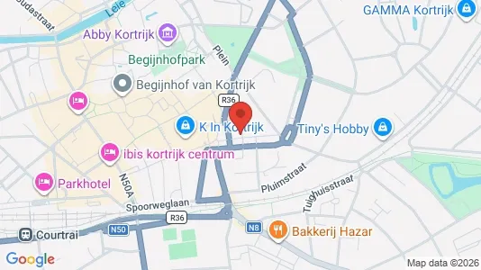 Commercial properties for rent i Kortrijk - Photo from Google Street View