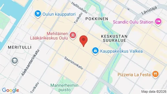Kontorlokaler til leje i Oulu - Foto fra Google Street View