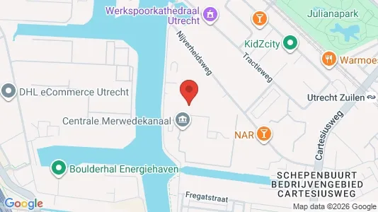 Kontorlokaler til leje i Utrecht West - kort over placeringen