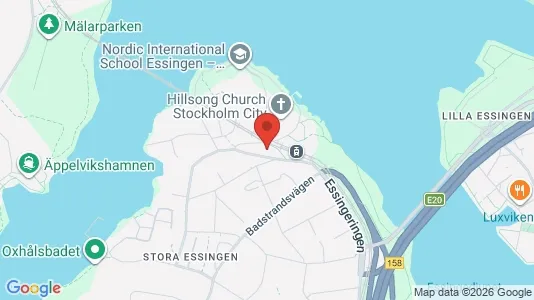 Lagerlokaler til leje i Kungsholmen - kort over placeringen