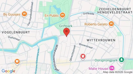 Büros zur Miete i Utrecht Noord-Oost - kort over placeringen