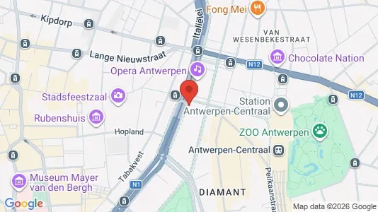 Kantorruimte te huur i Stad Antwerp - Foto uit Google Street View