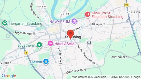 Magazijnen te huur i Straubing - Foto uit Google Street View