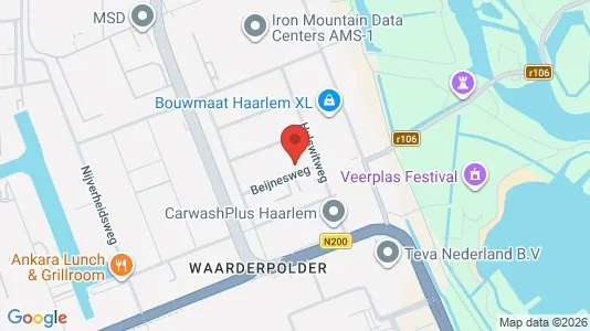 Lokaler til leie i Haarlem – Bilde fra Google Street View