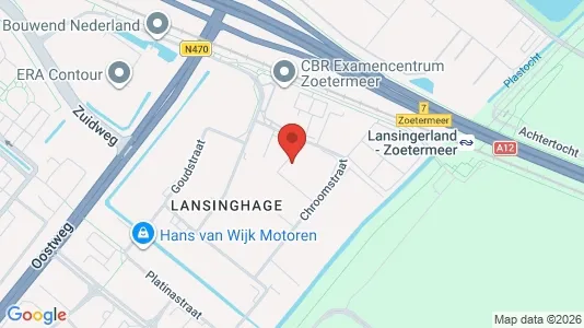 Lokaler til leje i Zoetermeer - Foto fra Google Street View