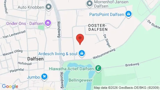 Gewerbeflächen zur Miete i Dalfsen – Foto von Google Street View