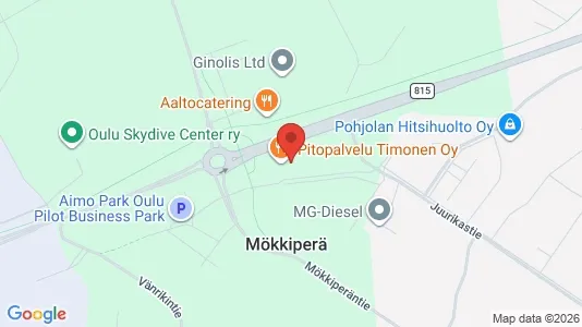 Gewerbeflächen zur Miete i Oulu – Foto von Google Street View