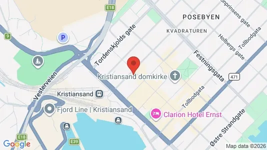 Büros zur Miete i Kristiansand – Foto von Google Street View